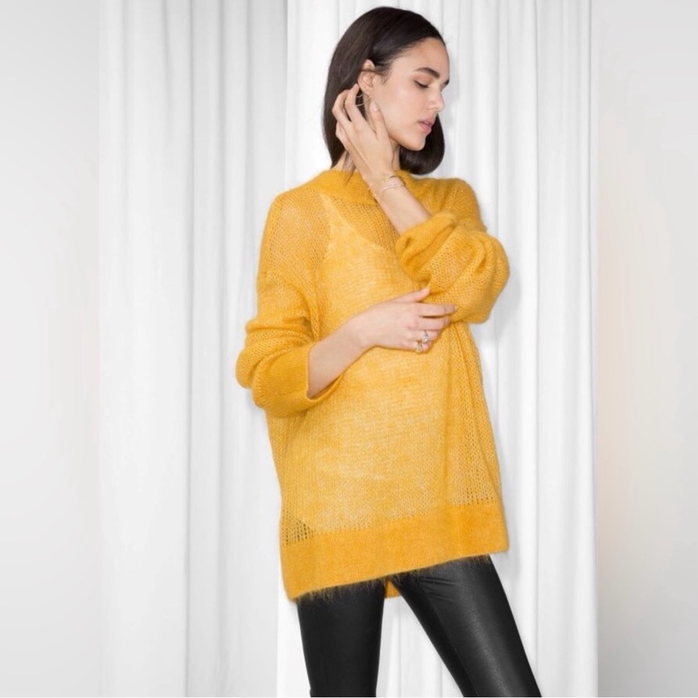& Other Stories oversized mohair Sweater
